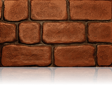 Country Cobble Brick Red