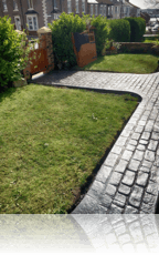 Country Cobble Path in Slate Grey